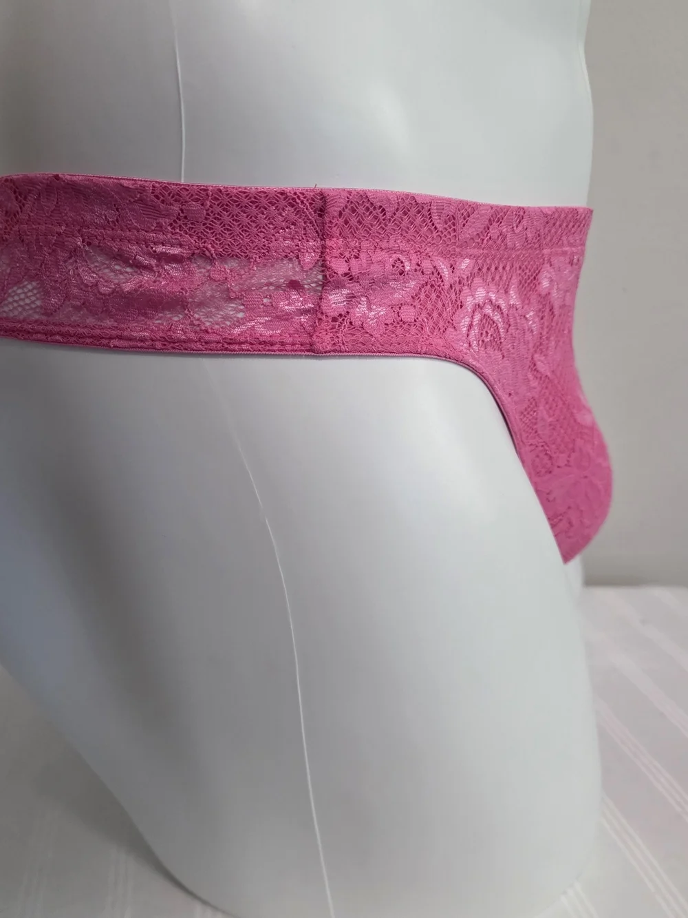 Cosabella Pink Lace Men's G-String Sexy Fit
